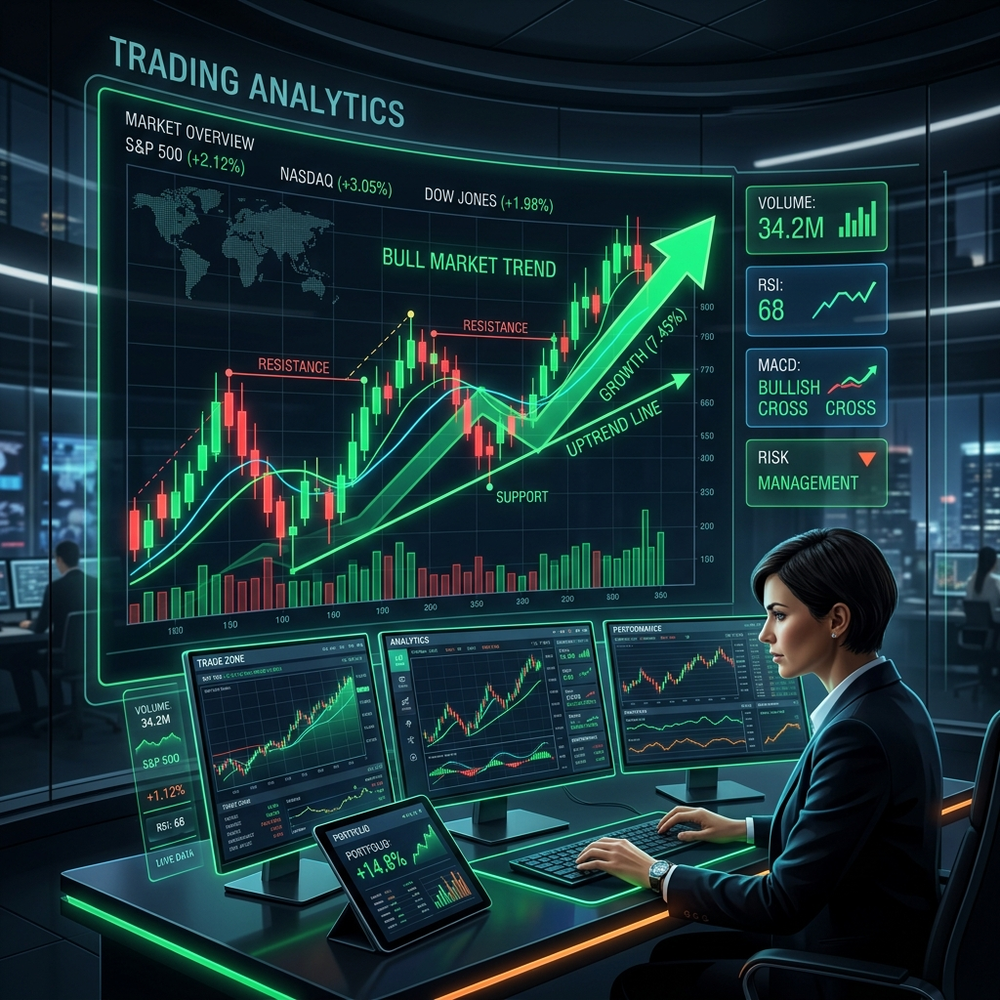 Trading Analytics Chart